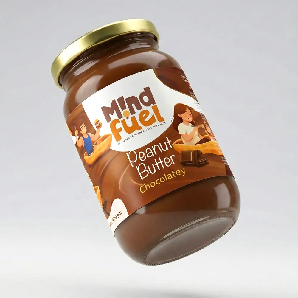 Choco 400 Web Chocolate Peanut Butter 400gm - Image 1